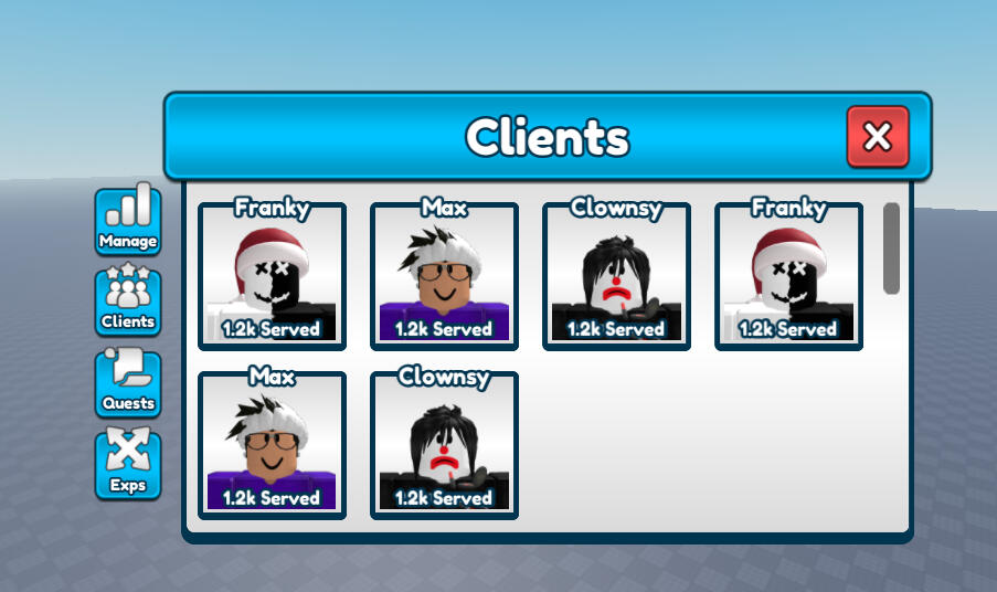 Clients Frame
