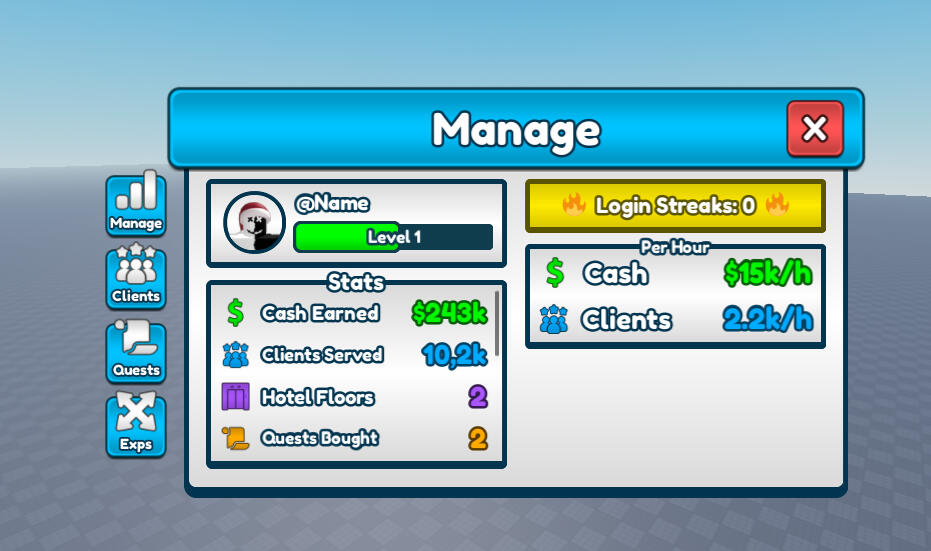 Manage Frame