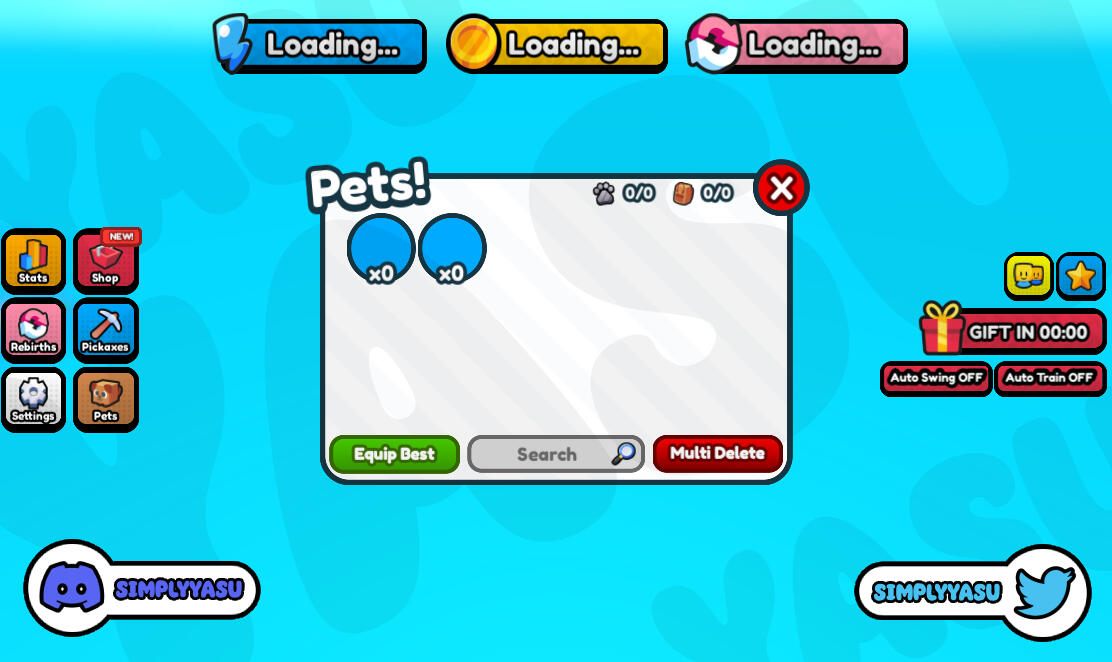 Cartoony Simulator UI